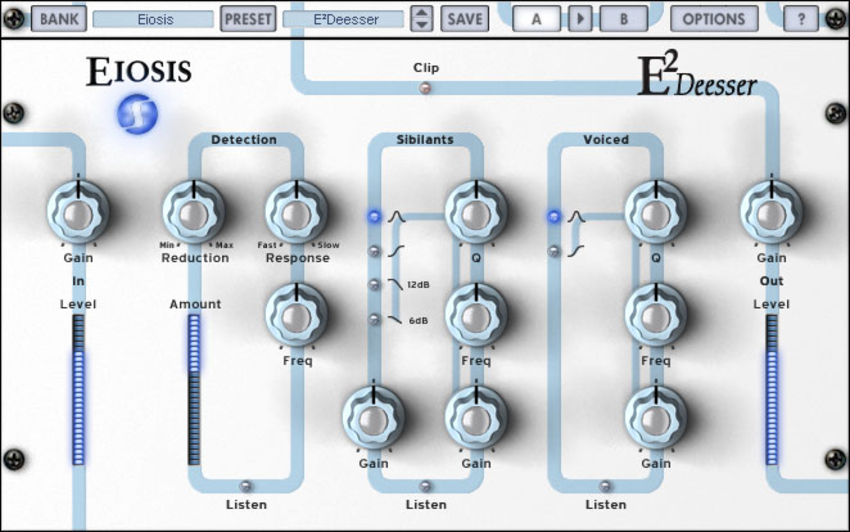 E2Deesser does de-essing differently, says Eiosis